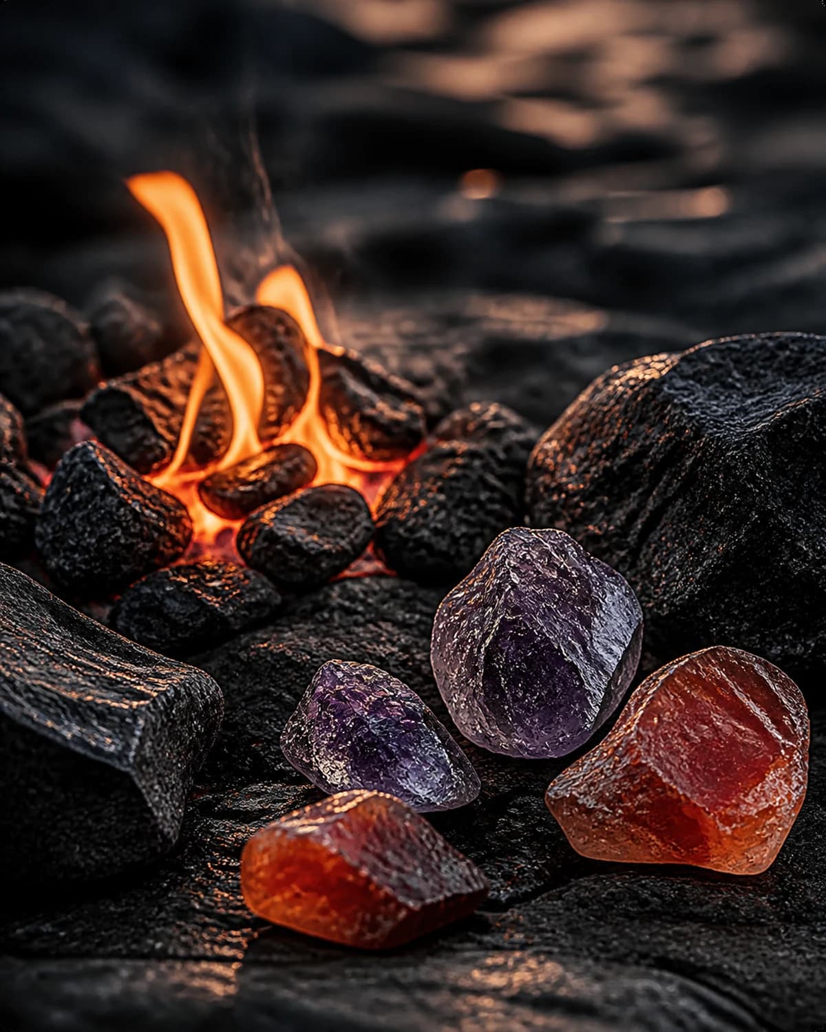 Fire collection direction