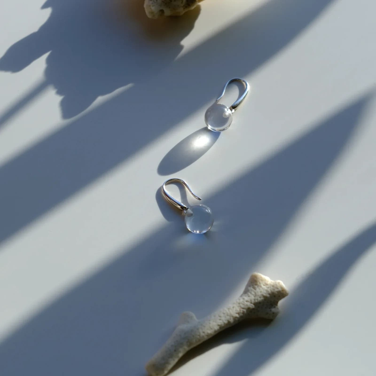 Clear Quartz Earrings - ritual-01