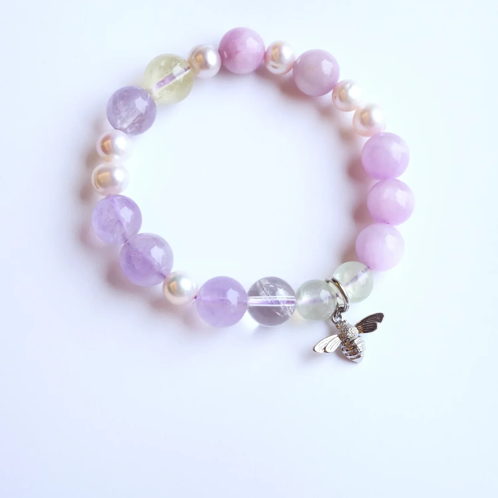 Lavender Summer Tender Bracelet - angle-02