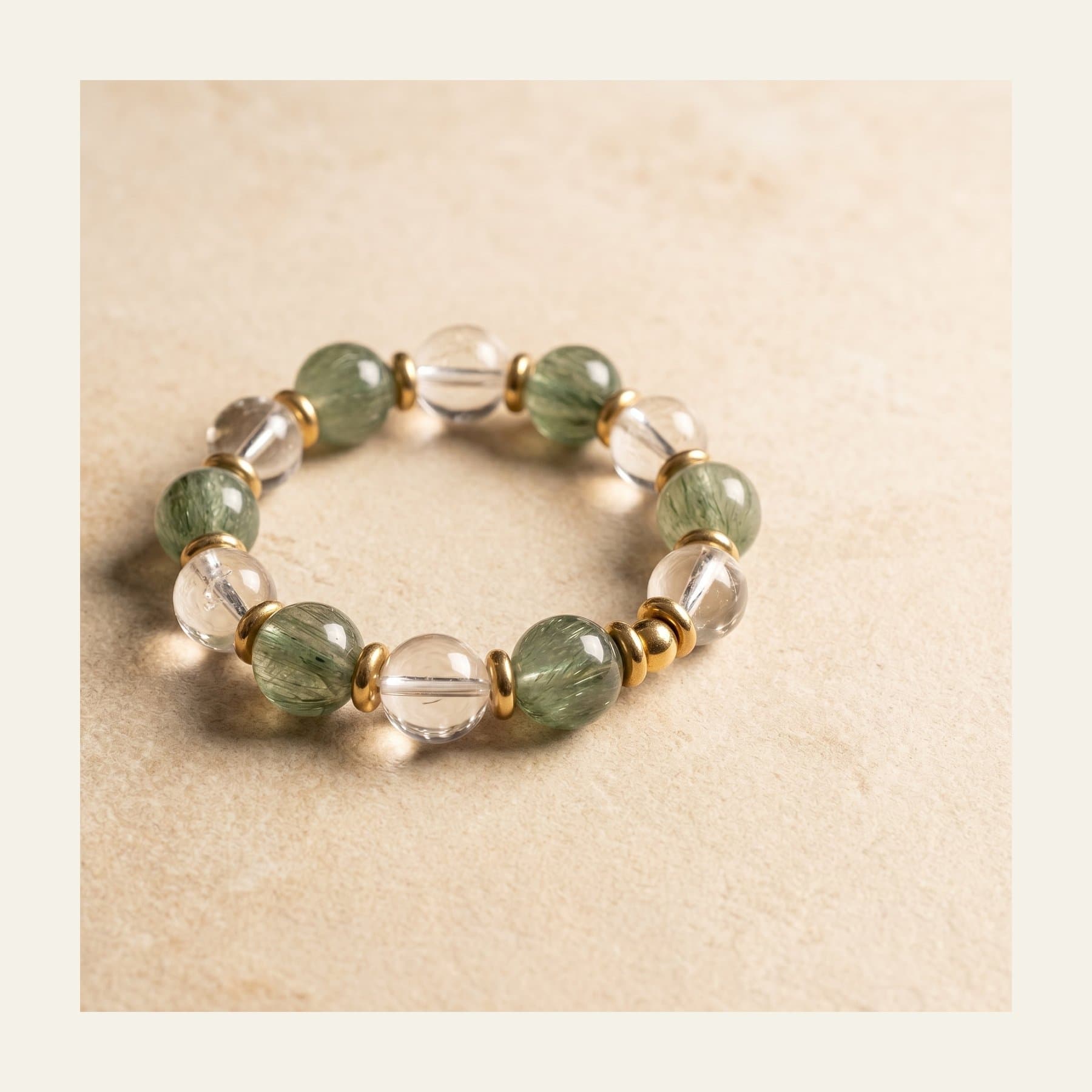 Green Rutilated Quartz
