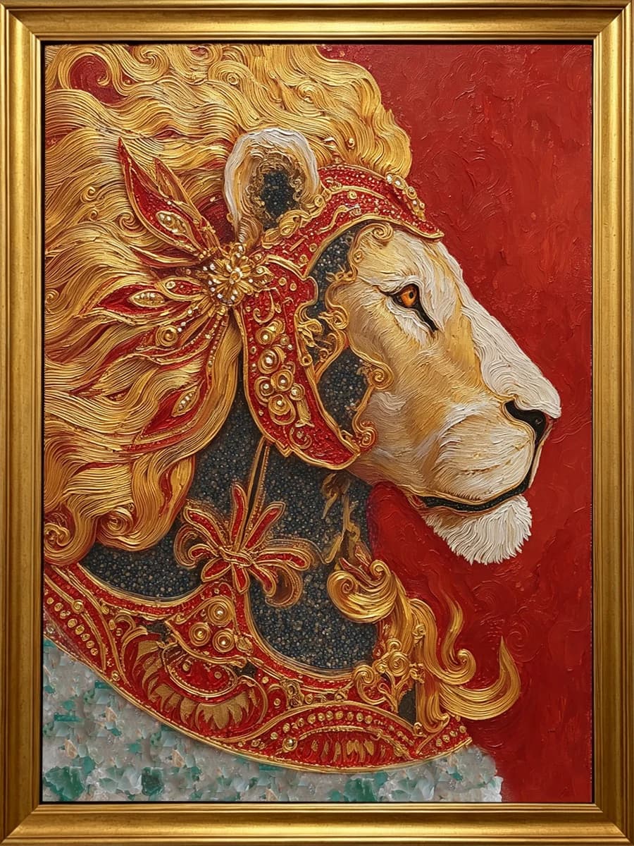 Flame Imperial Lion
