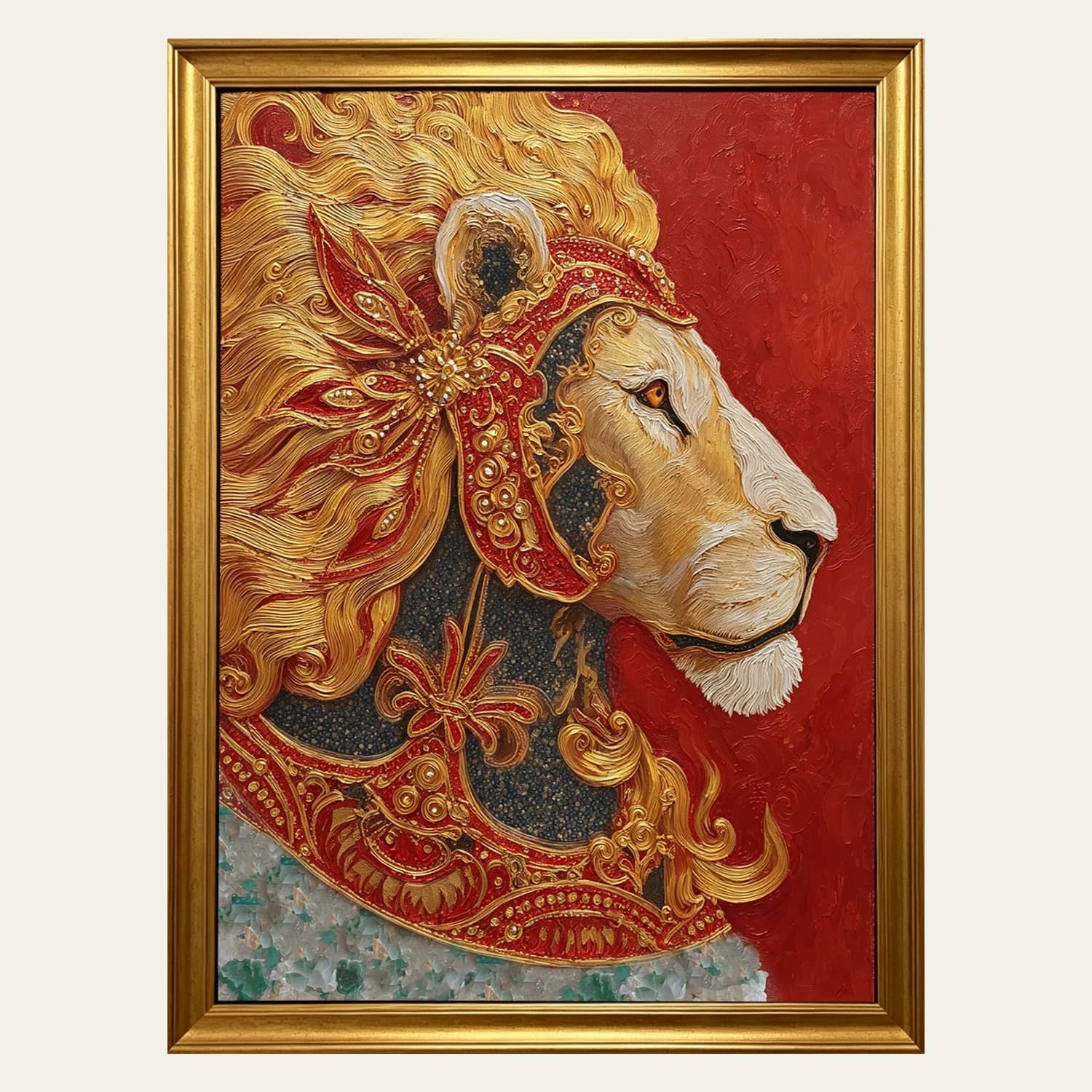 Flame Imperial Lion