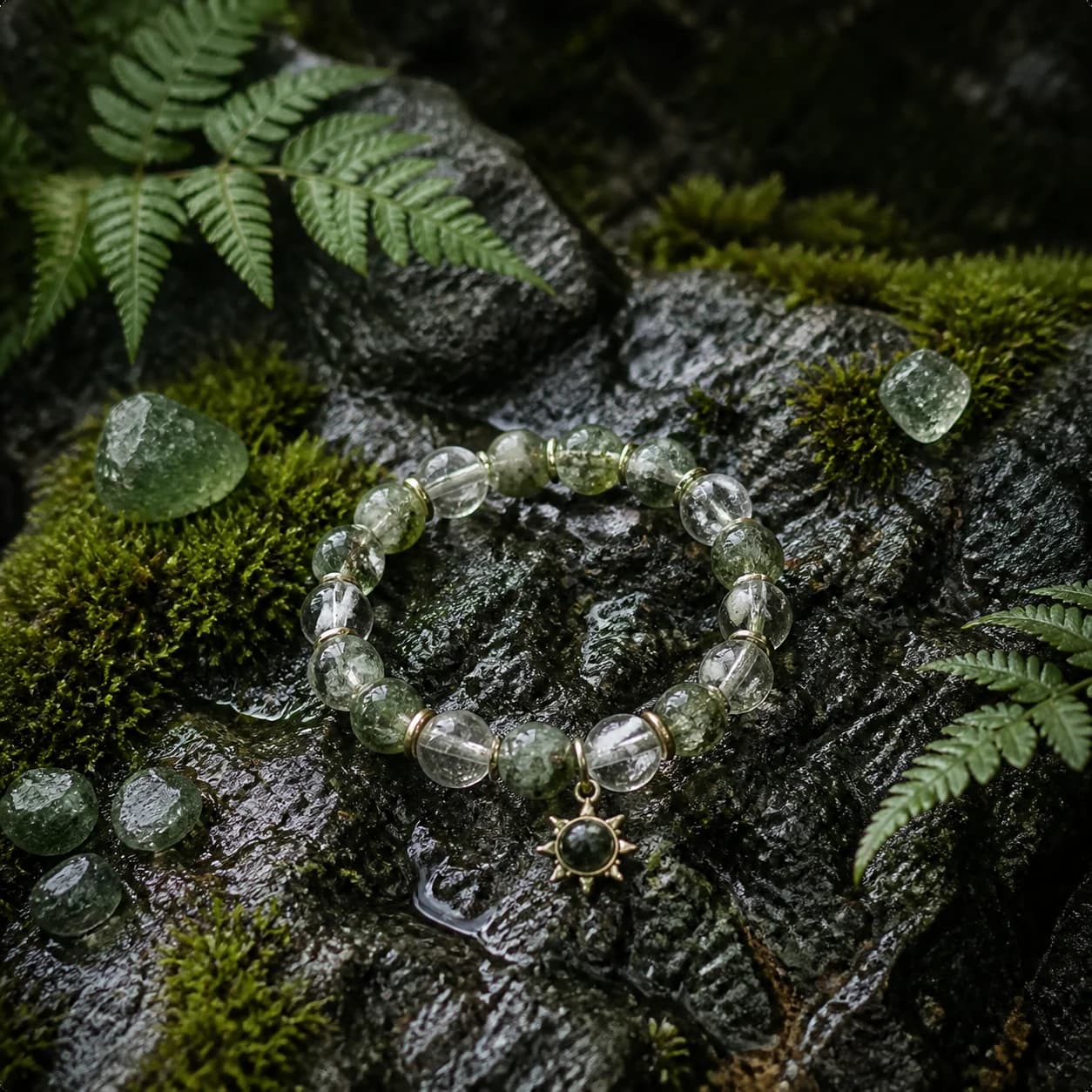 Phantom Forest Bracelet in Wood element scene