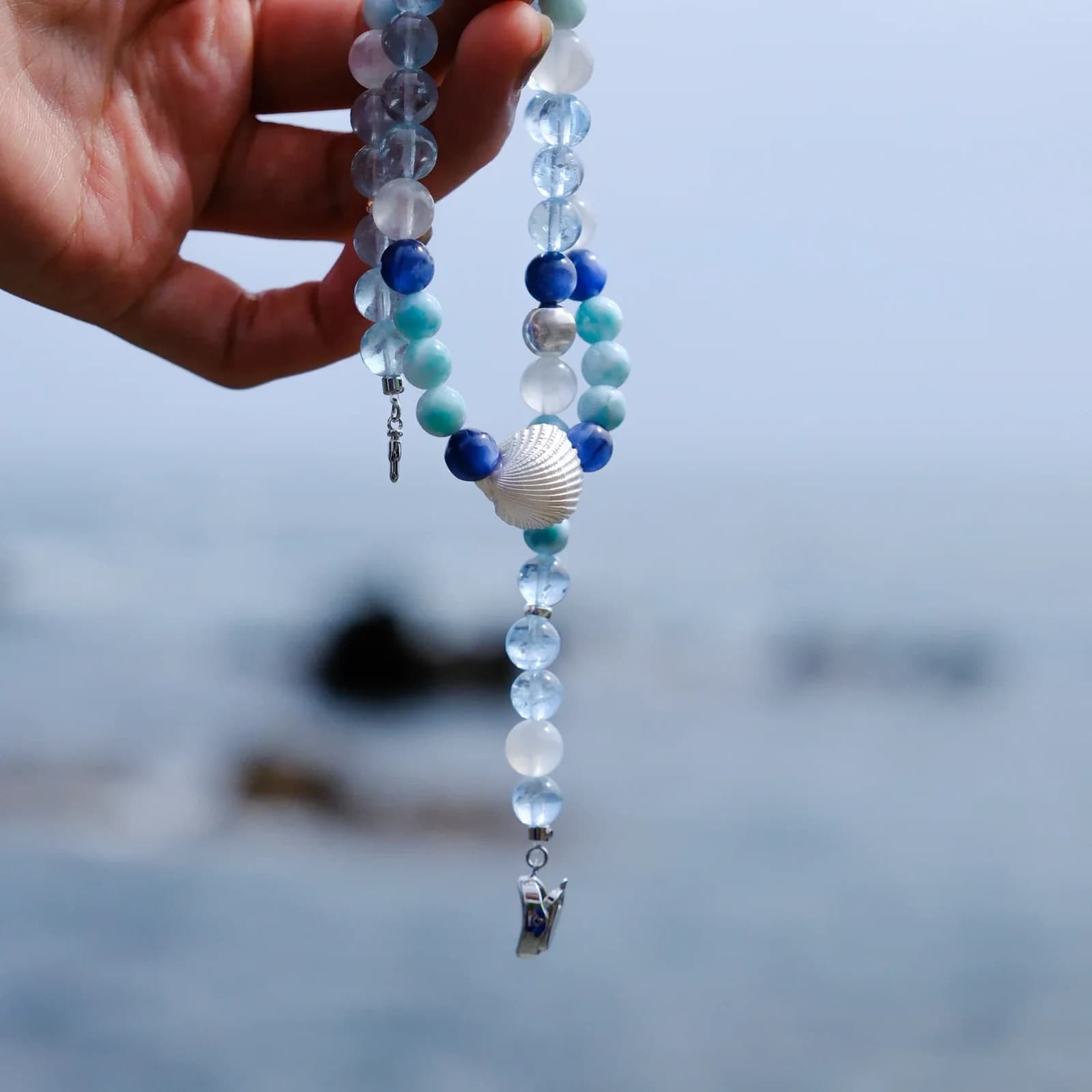 Azure Coast Free Breath Necklace