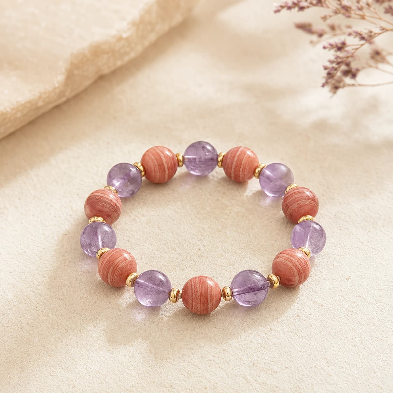 Lavender Fire Quartz Bracelet collection card image