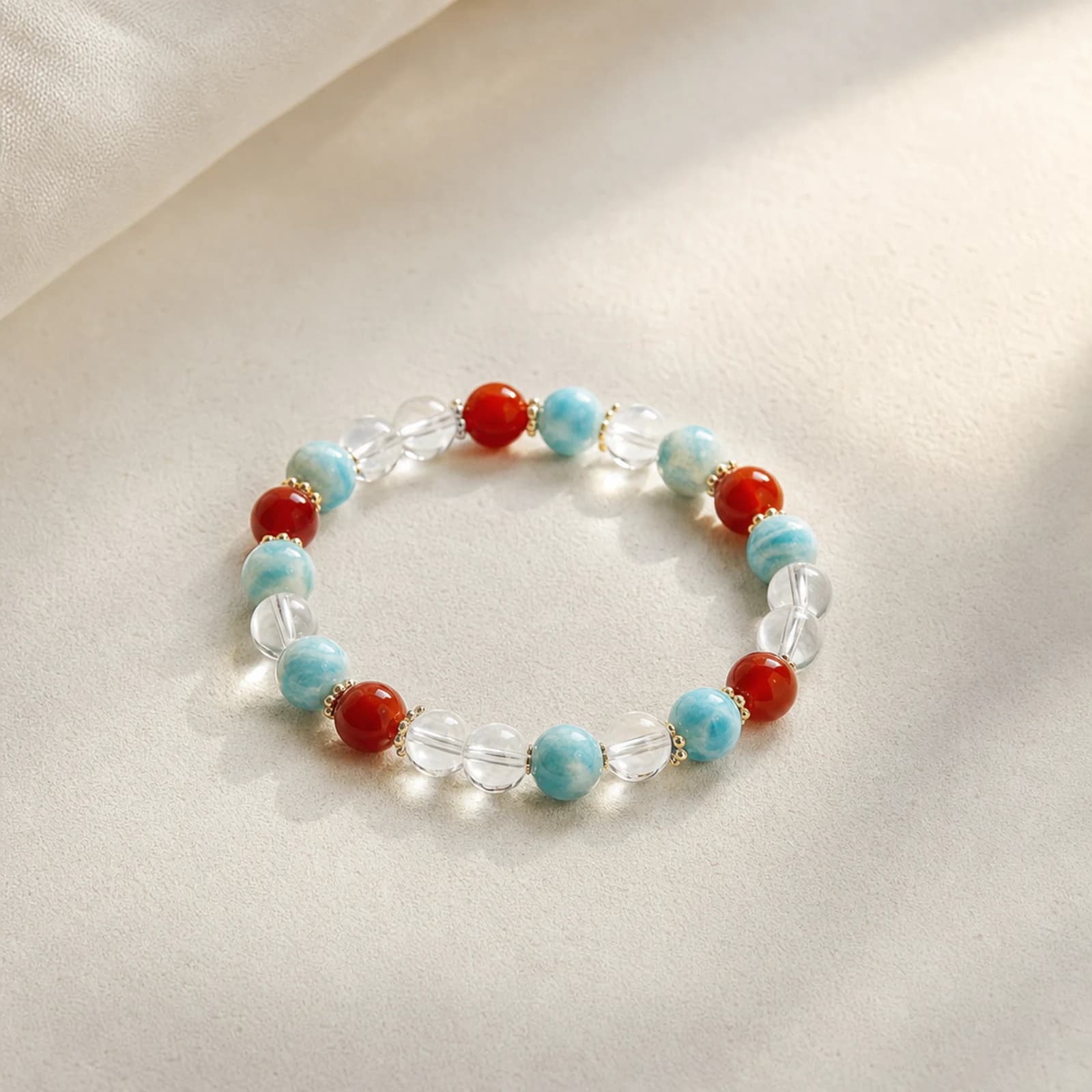 Amazonite Carnelian Bracelet collection card image