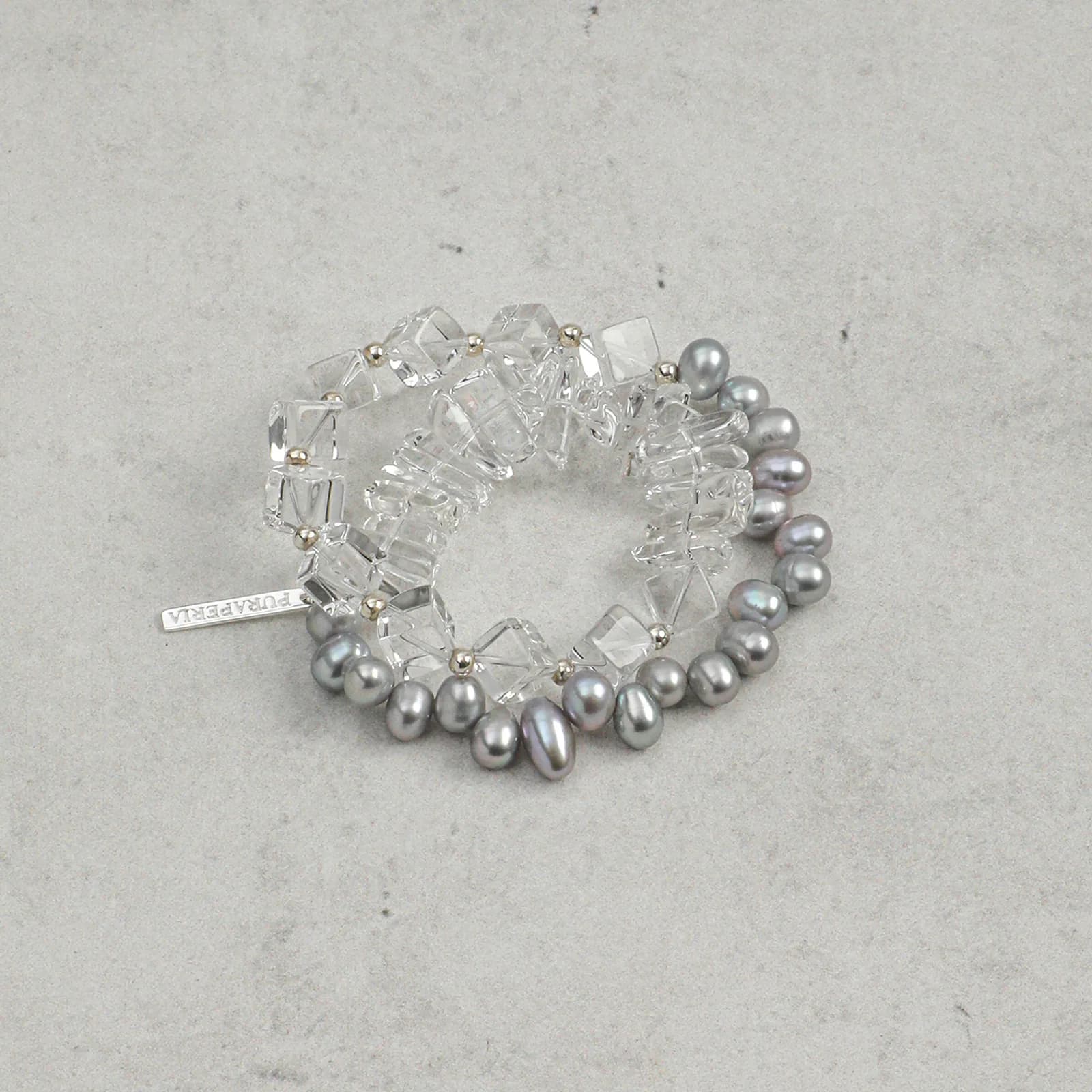 Grey Quartz Bracelet