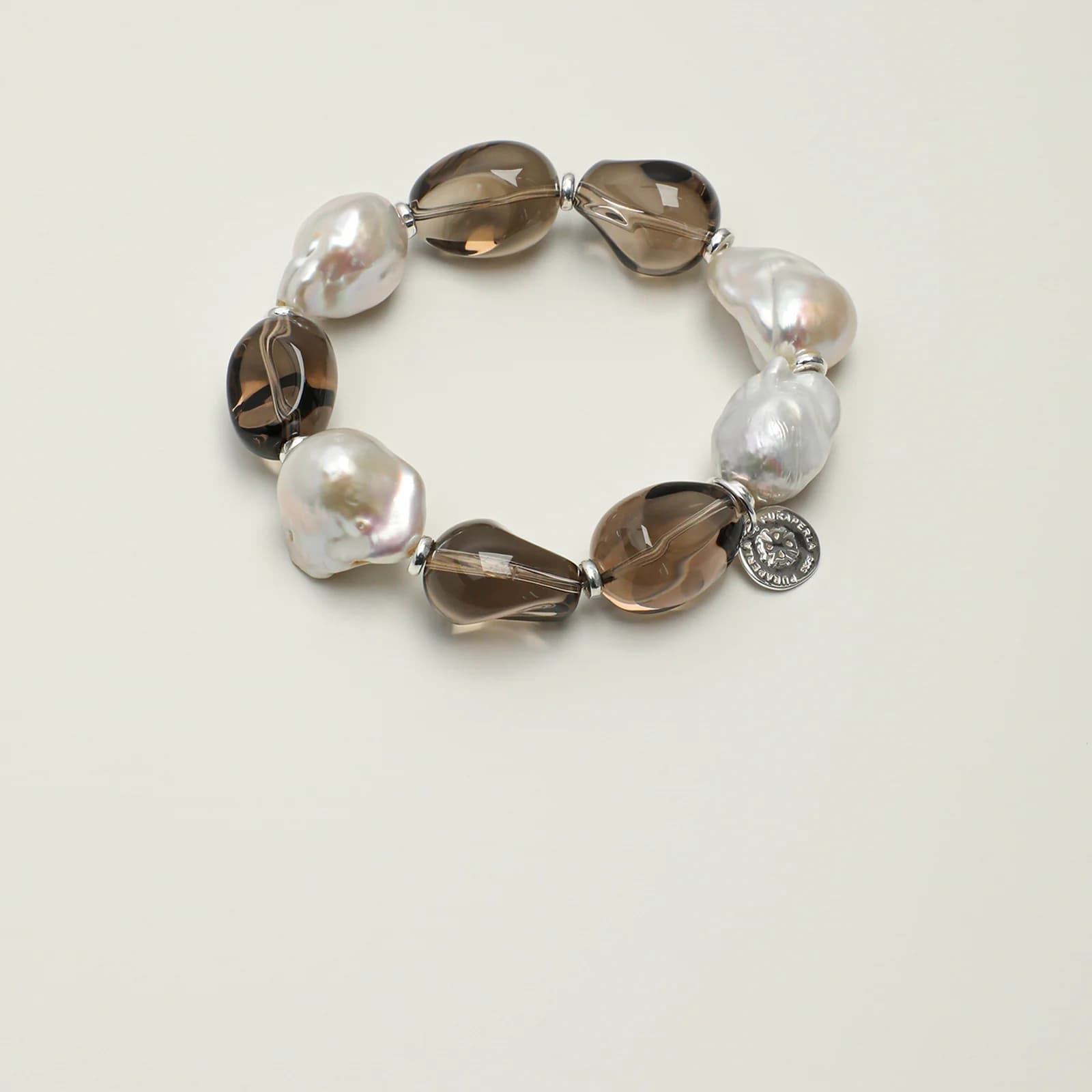 Smoky Baroque Bracelet