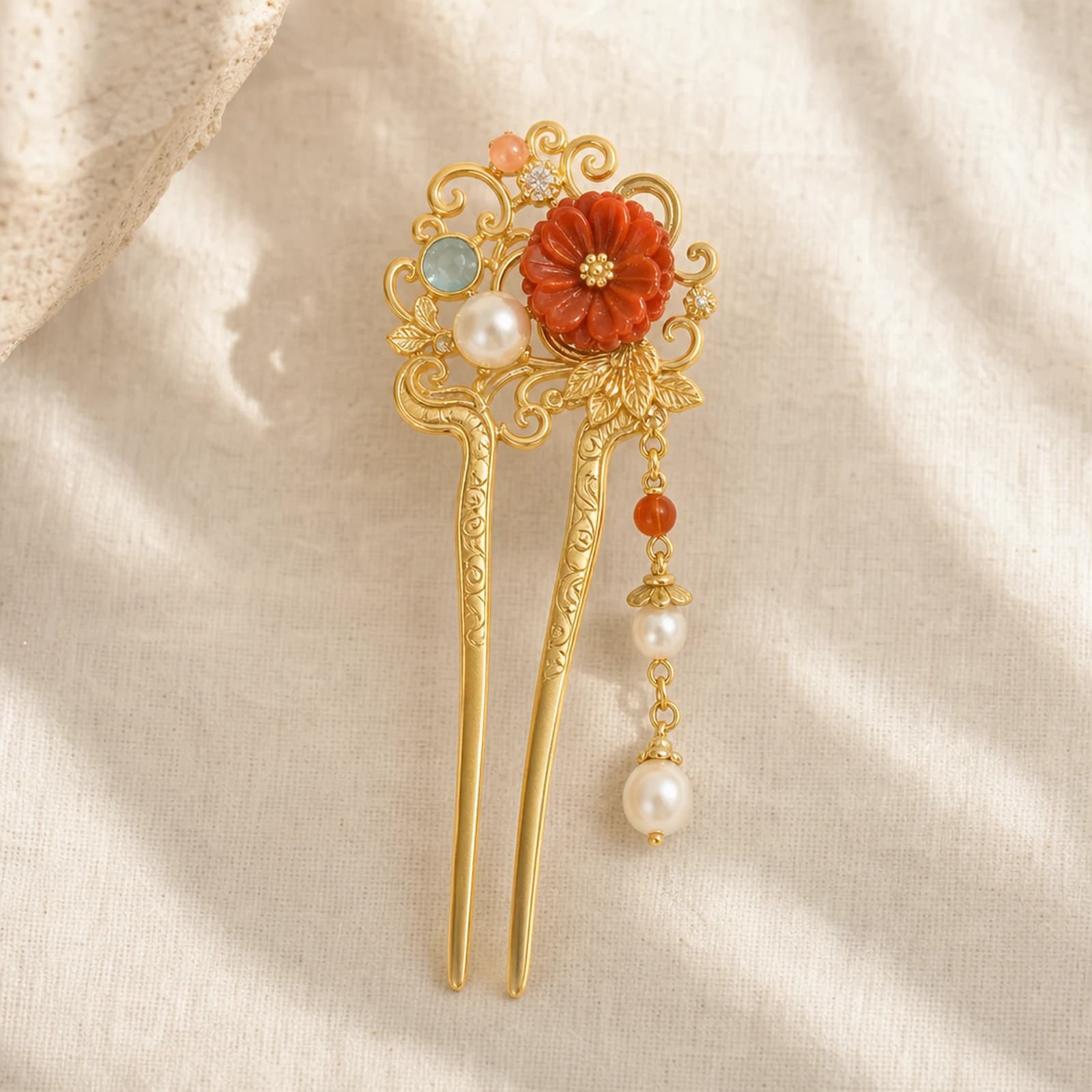 Butterfly Pearl Earrings
