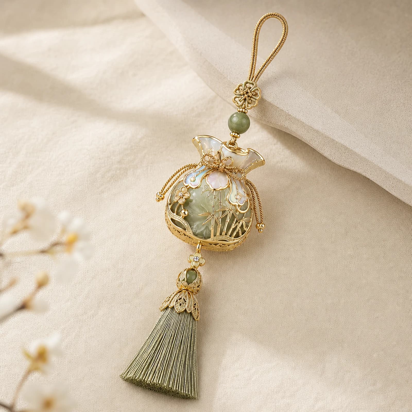Mother-of-Pearl Heritage Pendant