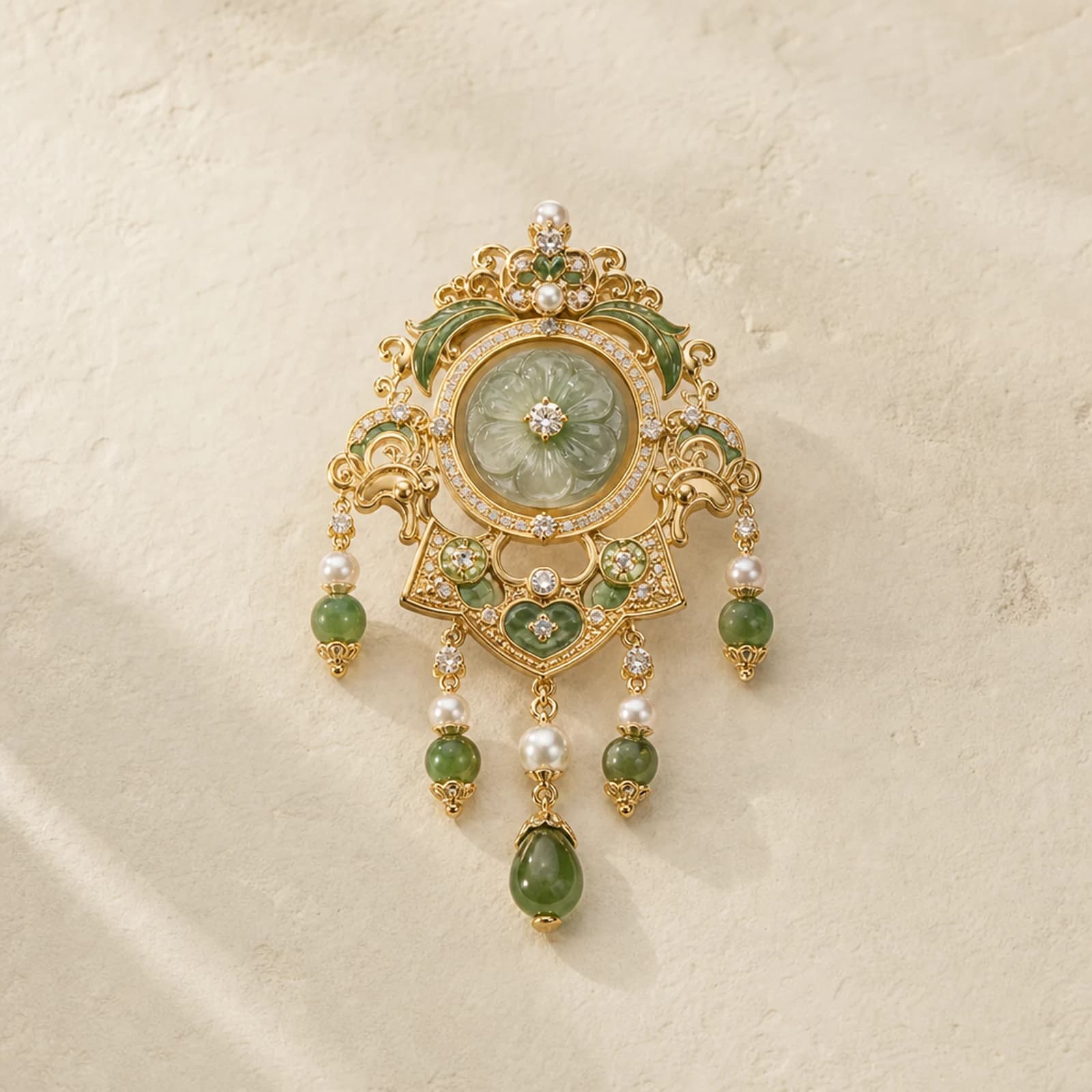 Butterfly Filigree Brooch
