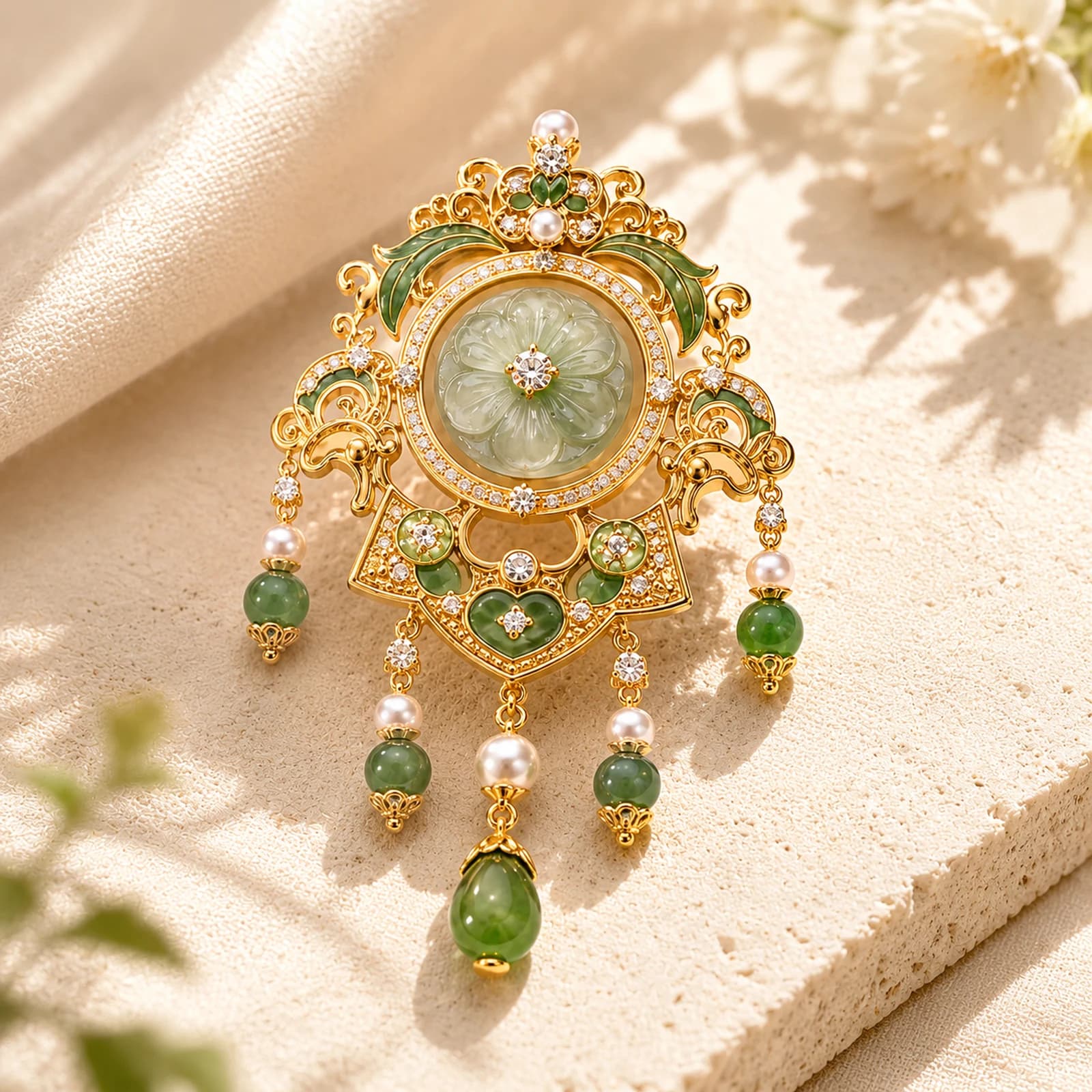 Butterfly Filigree Brooch