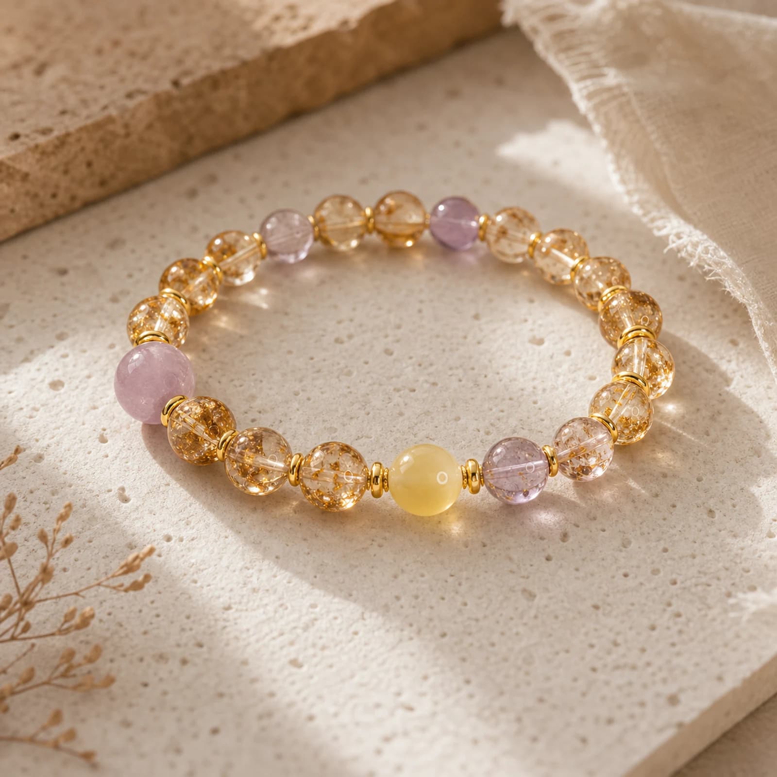 Koi Amethyst Bracelet