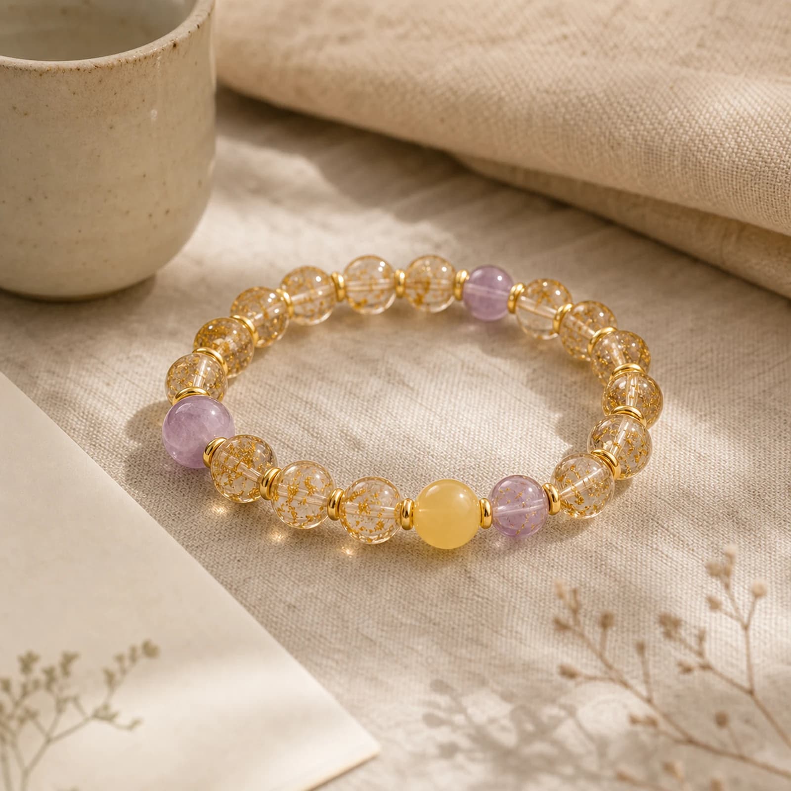 Koi Amethyst Bracelet