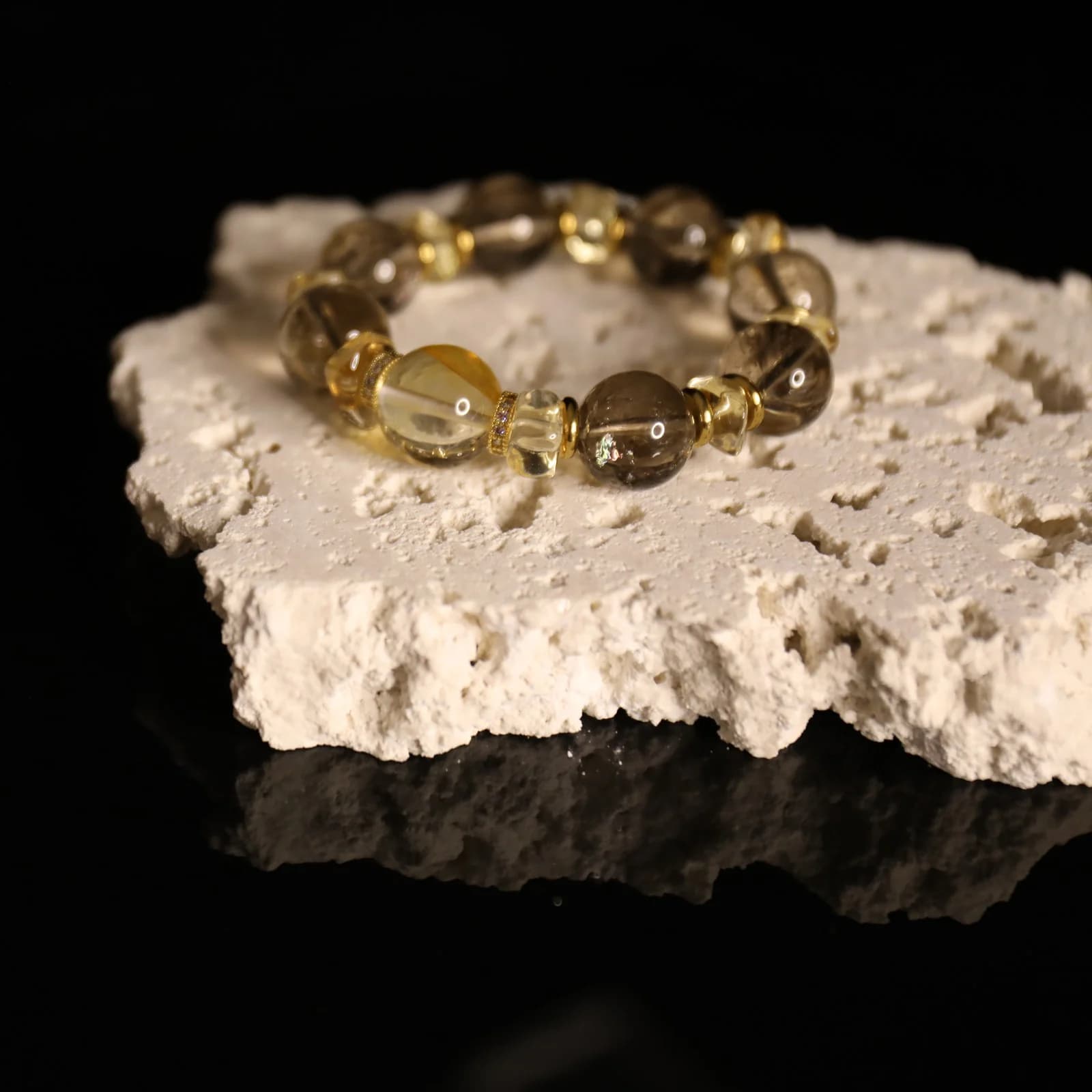 Lemurian Citrine Bracelet