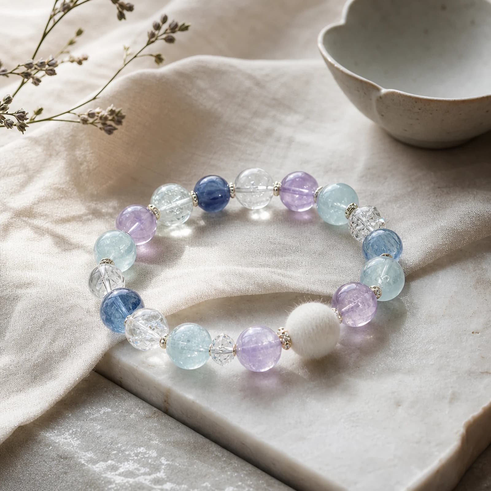 Aquamarine Topaz Bracelet