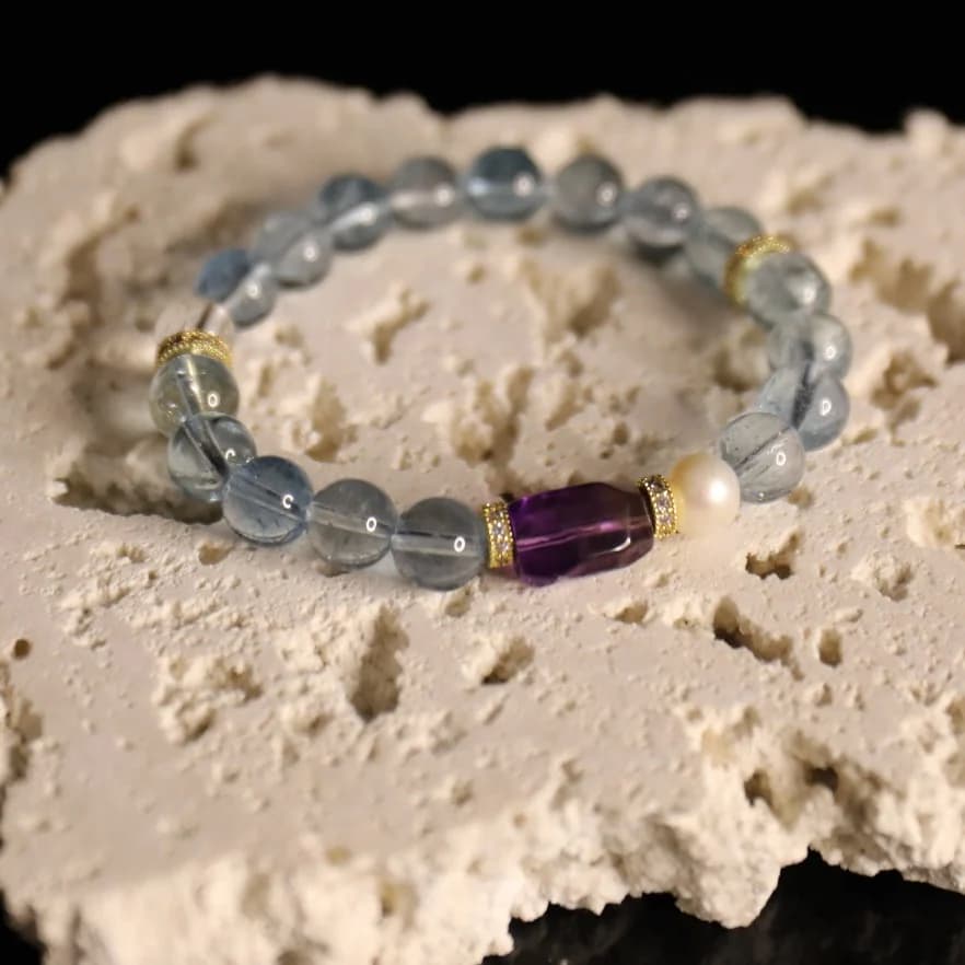 Amethyst Topaz Bracelet