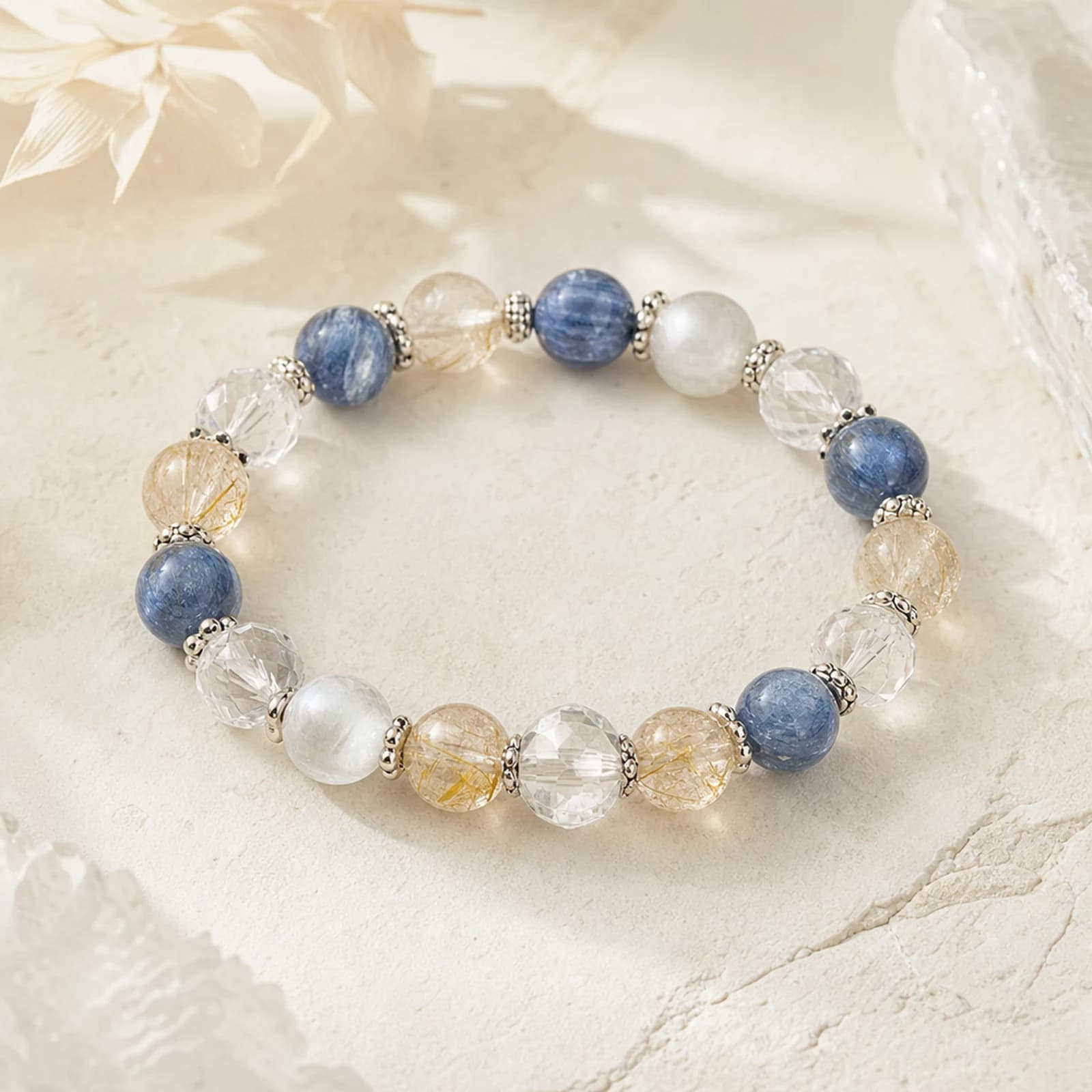 Kyanite Quartz Bracelet