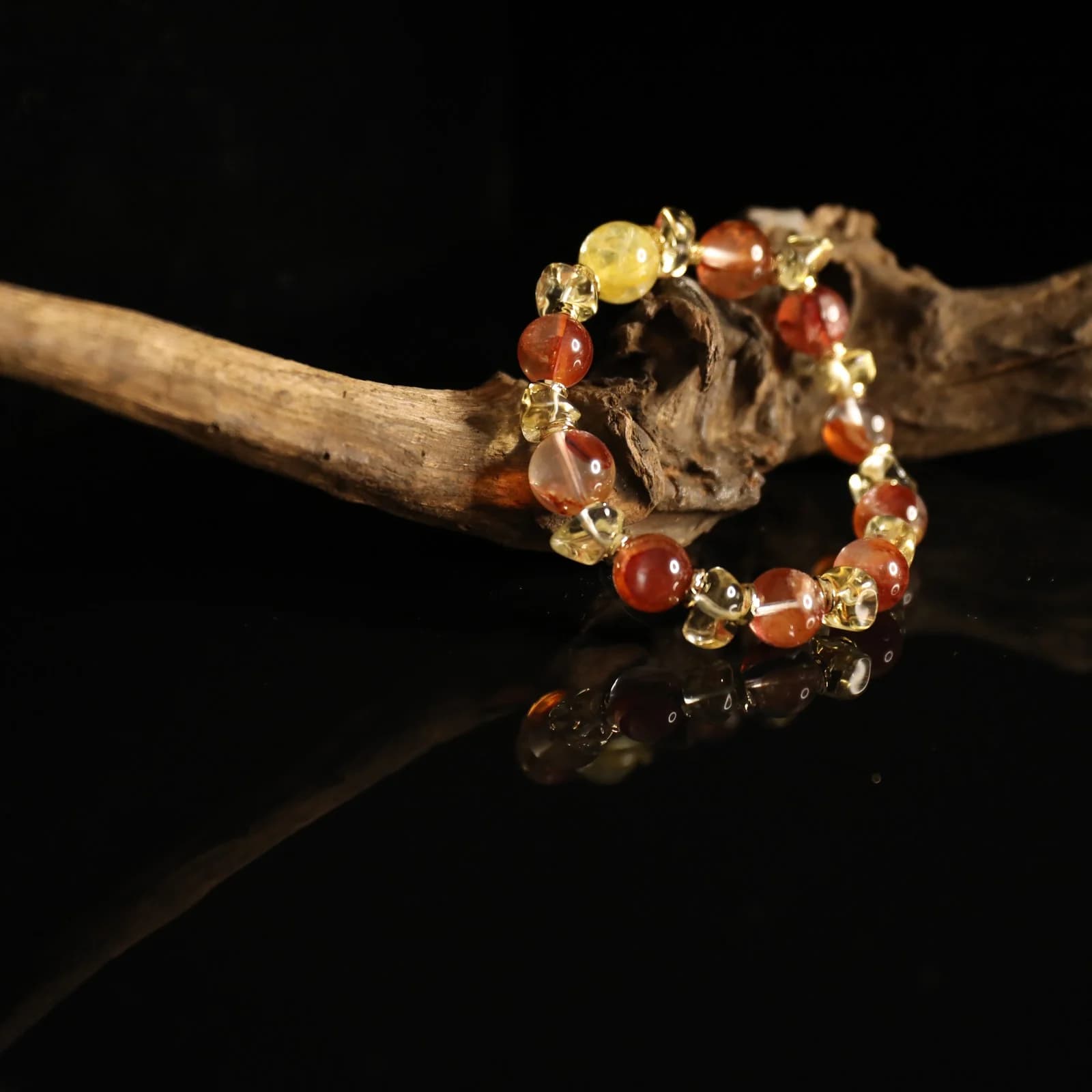 Rosefire Quartz Bracelet