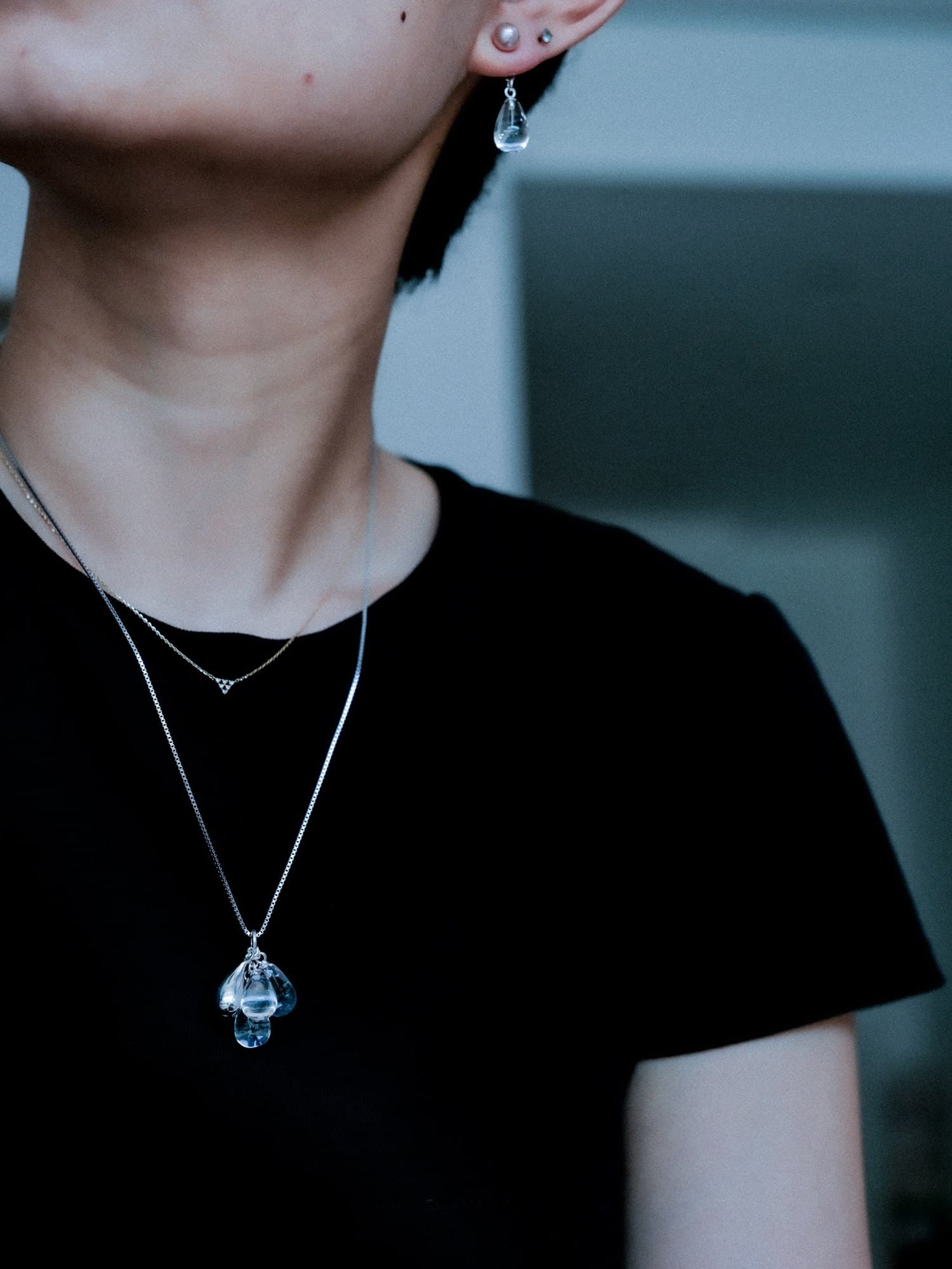 Clear Quartz Necklace detail product image